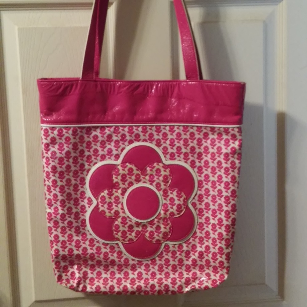 Vera Bradley Pink Flower Tote